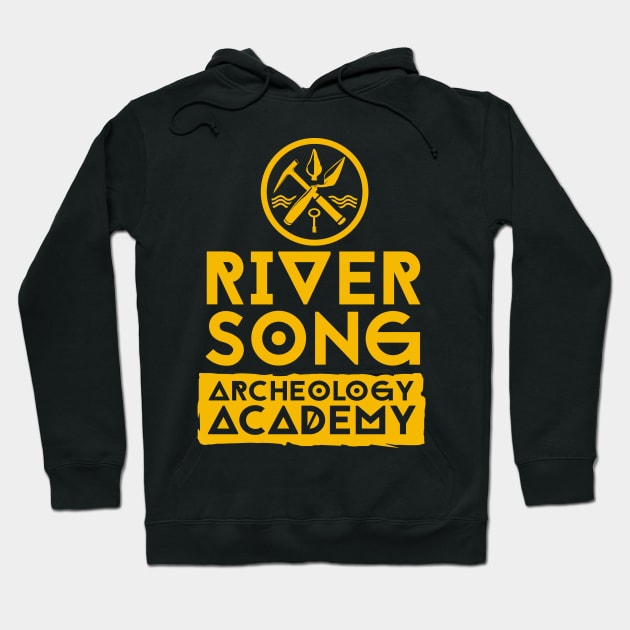 River Song Archeology Hoodie by MindsparkCreative